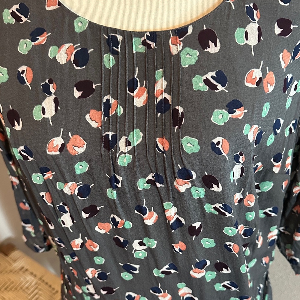 Floral Print Women's Dress - Picture 2 of 5